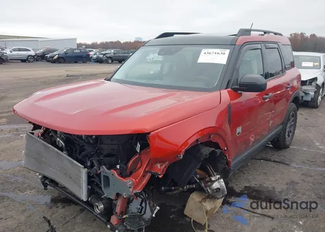 2024 Ford Bronco Sport Big Bend из США, поврежденный, VIN 3FMCR9B64RRF49248